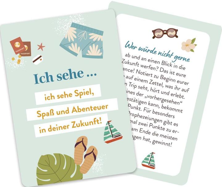 Produktbild 50 Games to go - Kartenbox mit vielen Spielen und Kreativideen für unterwegs (Deutsch)