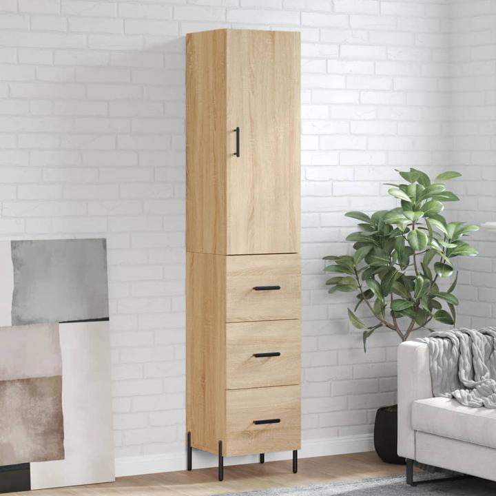 Produktbild vidaXL Highboard (34.50 x 34 x 180 cm)