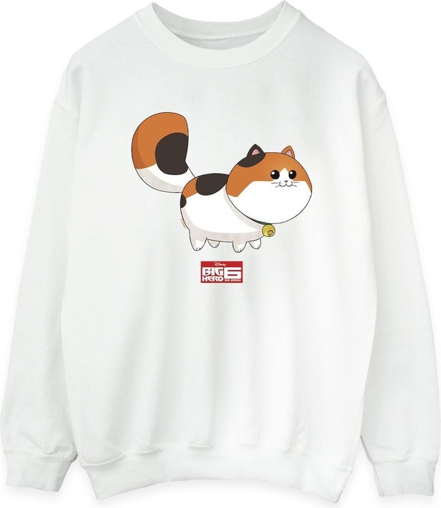 Immagine prodotto Disney Big Hero 6 Baymax Kitten Pose Felpa Donna (XL)