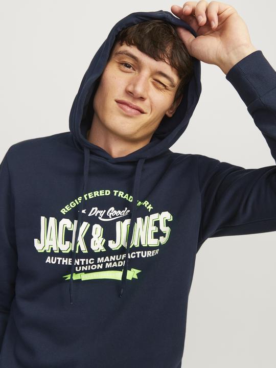 Produktbild Jack & Jones JJELOGO SWEAT HOOD 2 COL 24/25 NOOS (M)