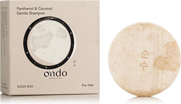 Actual product image Ondo Panthenol & Coconut Gentle Shampoo (Solid shampoo, 70 g)