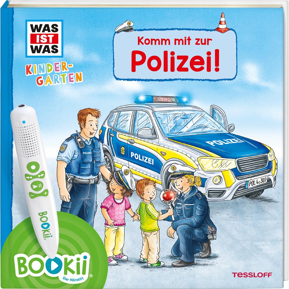 BOOKii WAS IST WAS Kindergarten Komm mit zur Polizei!, Kinderbücher von Benjamin Schreuder