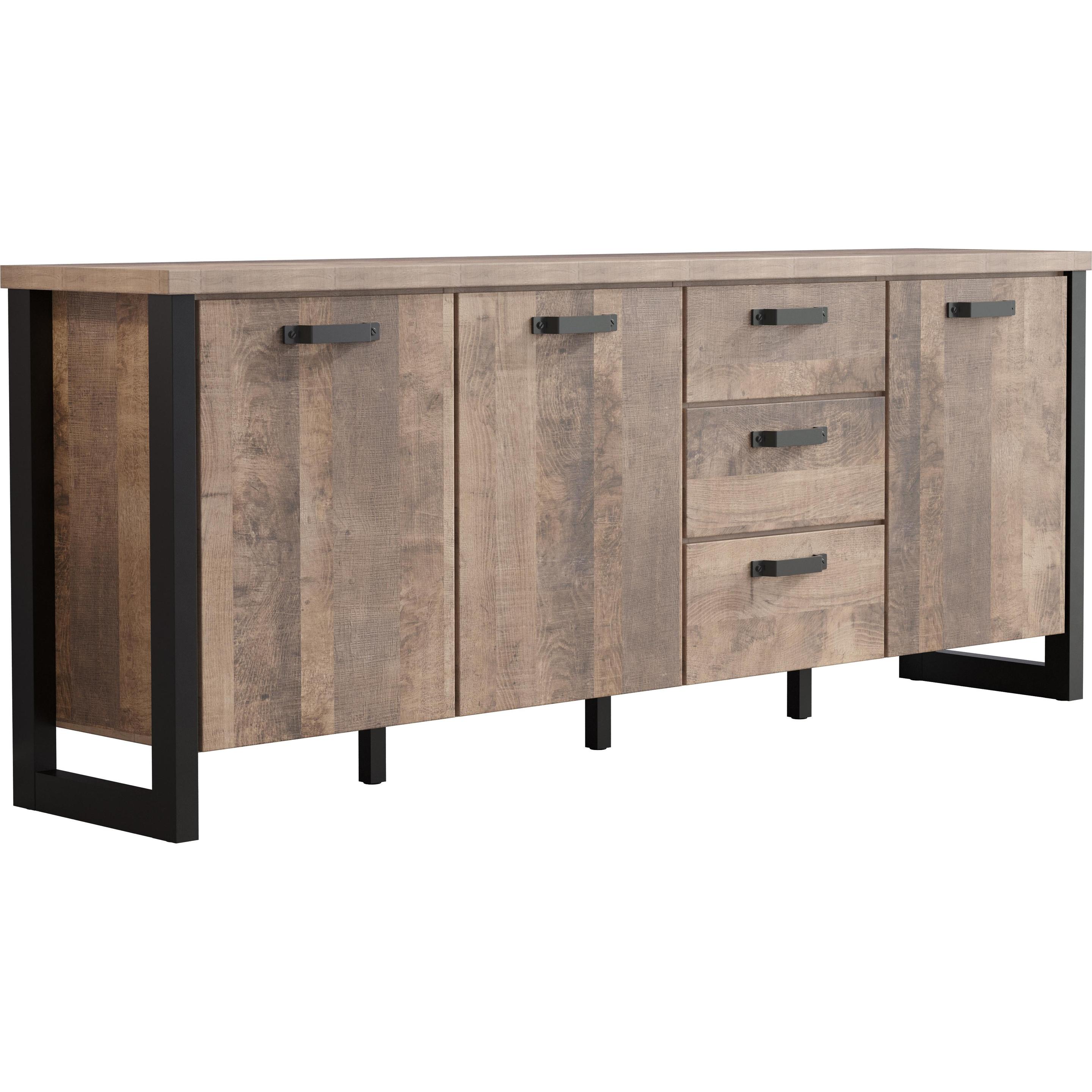 Trendteam, Kommode + Sideboard, EmileWO (214 x 45 x 86 cm)