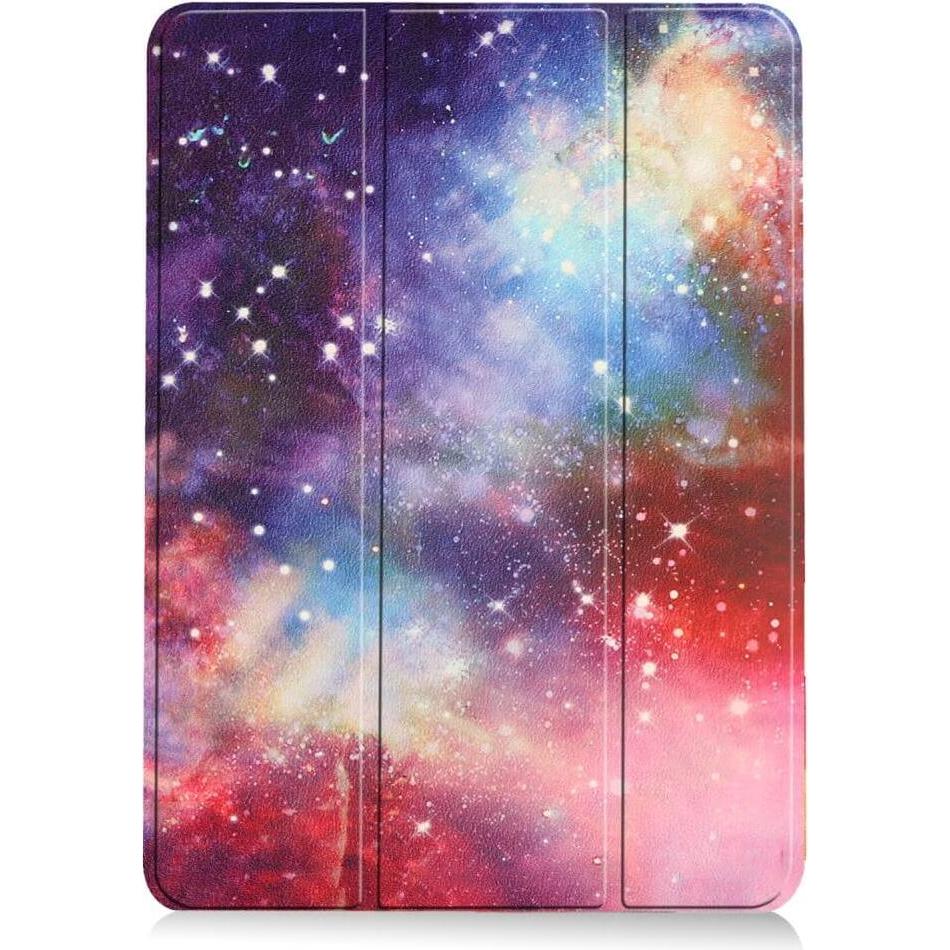 Cover-Discount iPad Air 11 (2024) - Tri-fold Smart Case Motiv (iPad Air 11 2024 (M2)), Tablet Hülle, Mehrfarbig
