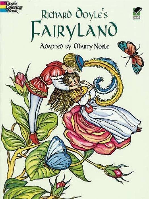 Image du produit Livre de coloriage Fairyland de Richard Doyle
