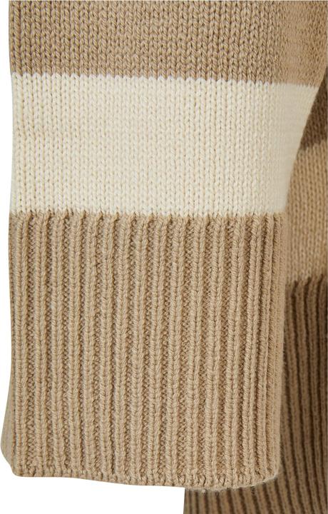 Actual product image Urban Classics Ladies Striped Knit Crew Sweater (S)
