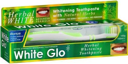 Immagine prodotto White Glo Il bianco dentale a base di erbe (100 ml)
