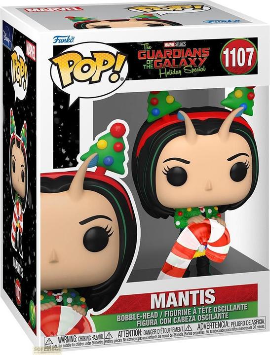 Actual product image Funko Pop! Guardiani della Galassia Holiday Mantis (1107)