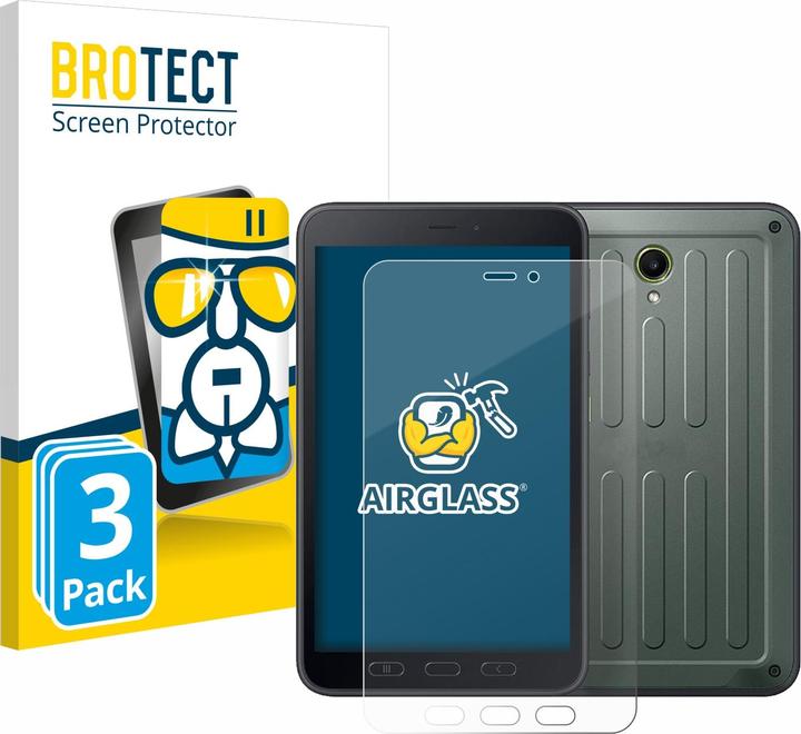Produktbild BROTECT AirGlass Panzerglasfolie (3 Stk., Samsung Galaxy Tab Active 5)