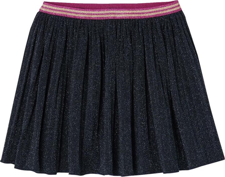 Actual product image Vertbaudet Mädchen Plisseerock in Glitzeroptik (92)