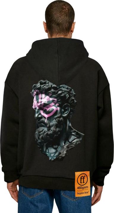 Produktbild Forgotten Faces Relict Of Time Kapuzenpullover Ultraschwer Kastig (XXL)