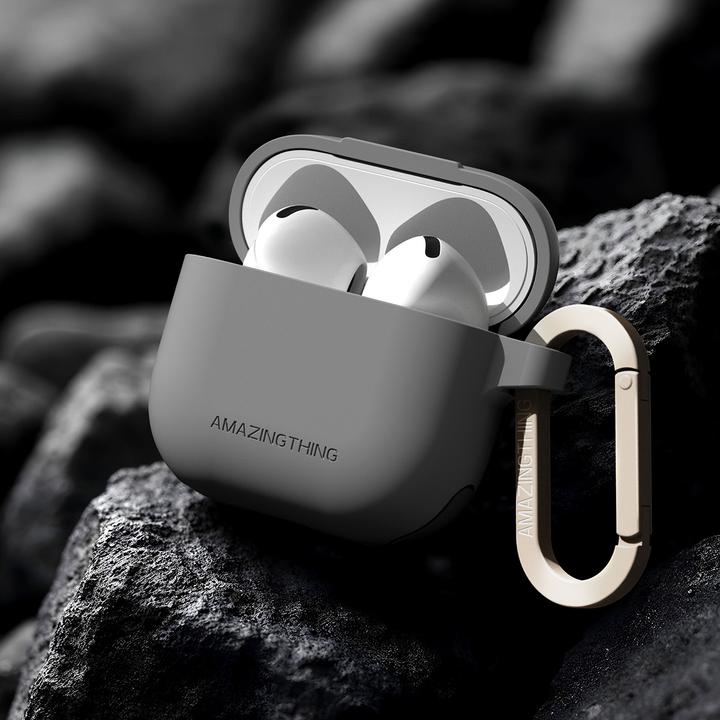 Produktbild Amazingthing Omni Case für AirPods 4 – Rosa (Kopfhörer Hülle)