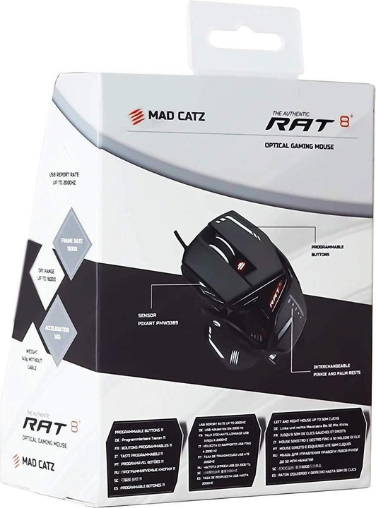 Produktbild MadCatz RAT 8+ (Kabelgebunden)