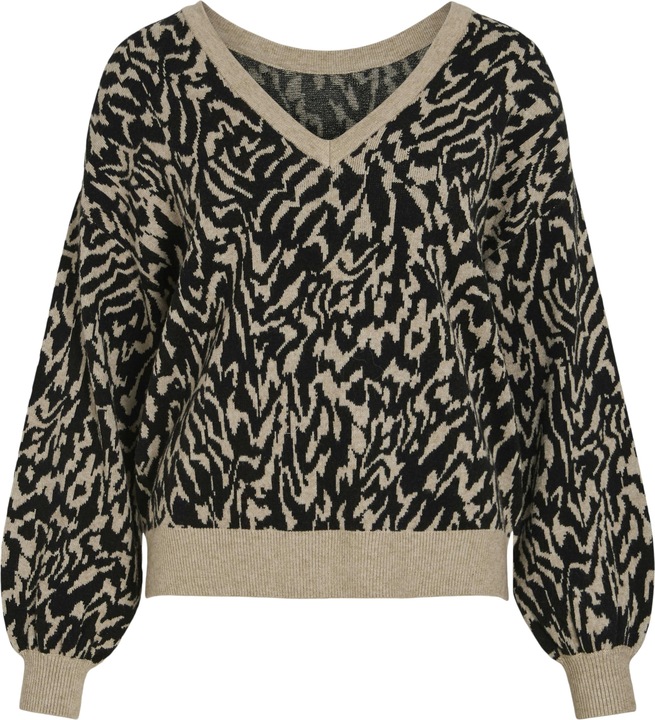 Immagine prodotto Vila Maglia jacquard con scollo a V (S)
