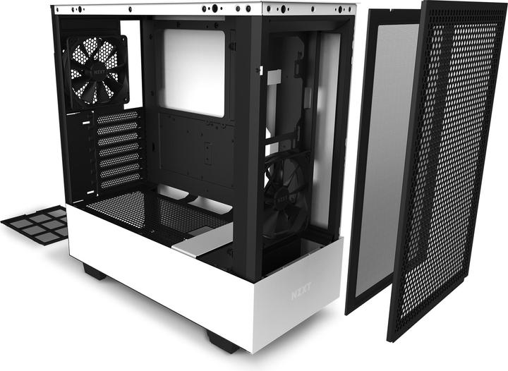 Image du produit NZXT H511 Flow blanc (ATX, mATX, Mini-ITX)