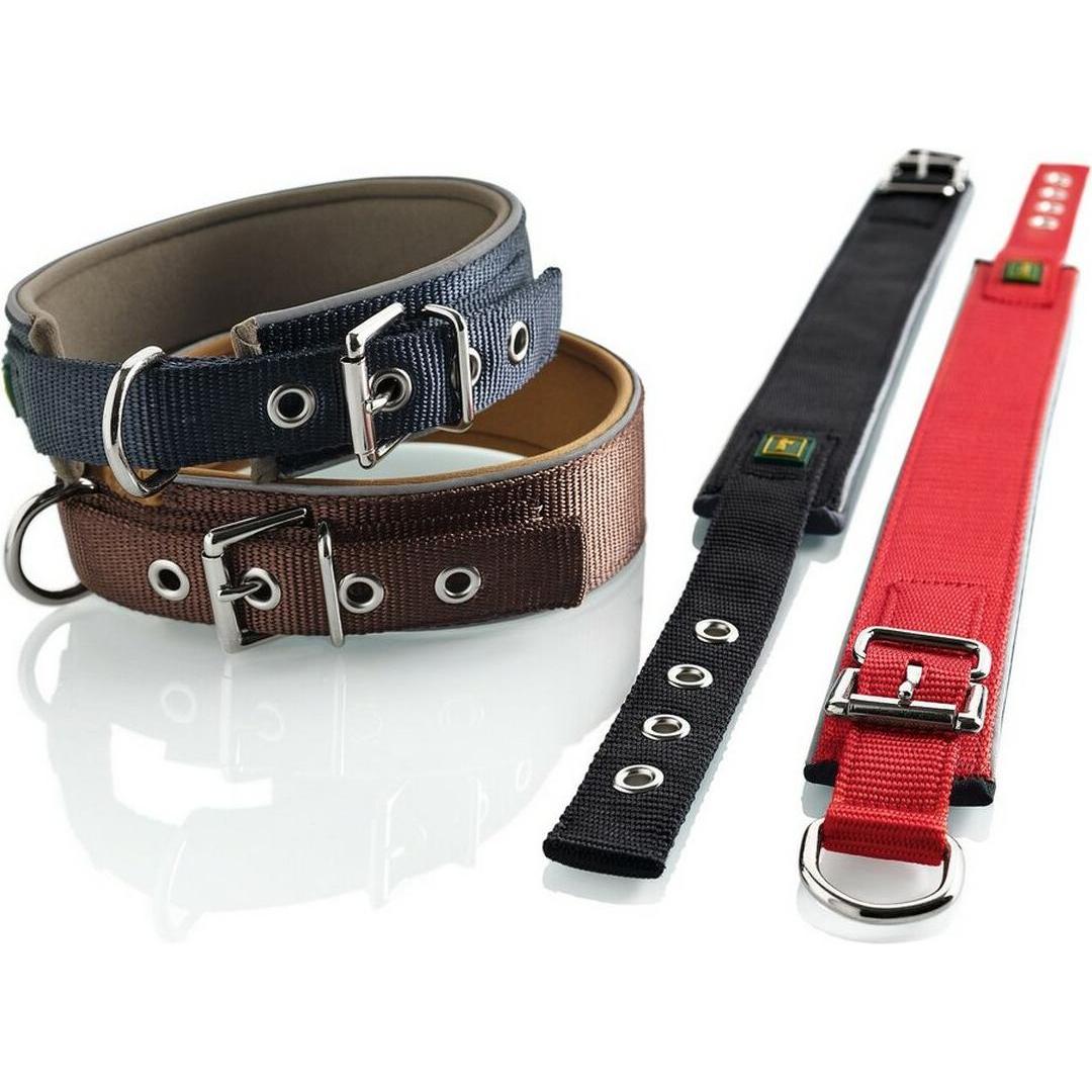 Hunter Collier Neopren Vario Plus pour chiens de couleur noire et grise | T-60