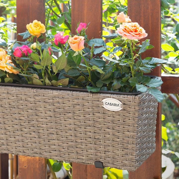 Actual product image Casaria Balcony box (60 x 20 x 19 cm)