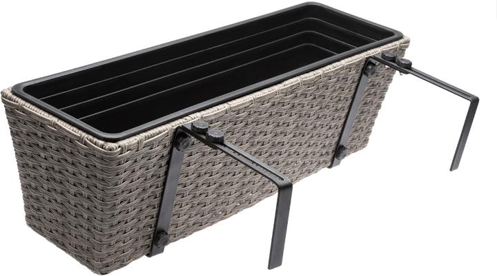 Actual product image Casaria Balcony box (60 x 20 x 19 cm)