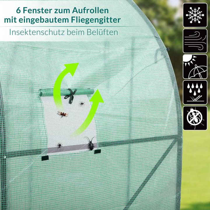Actual product image Gardebruk Foil greenhouse