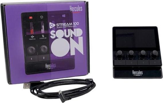 Immagine prodotto Hercules Controllo del mixer Stream 100 Audio Controller al dettaglio