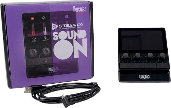 Image du produit Hercules Contrôleur de mixage Stream 100 Audio Controller retail