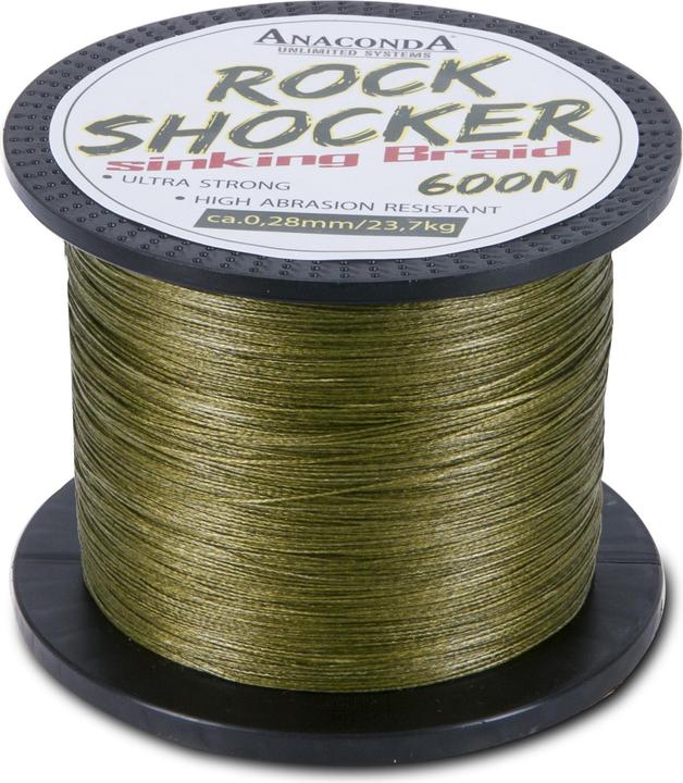 Produktbild AnacondA Rockshocker sinking Braid 600m/0,25mm (0.25 mm)