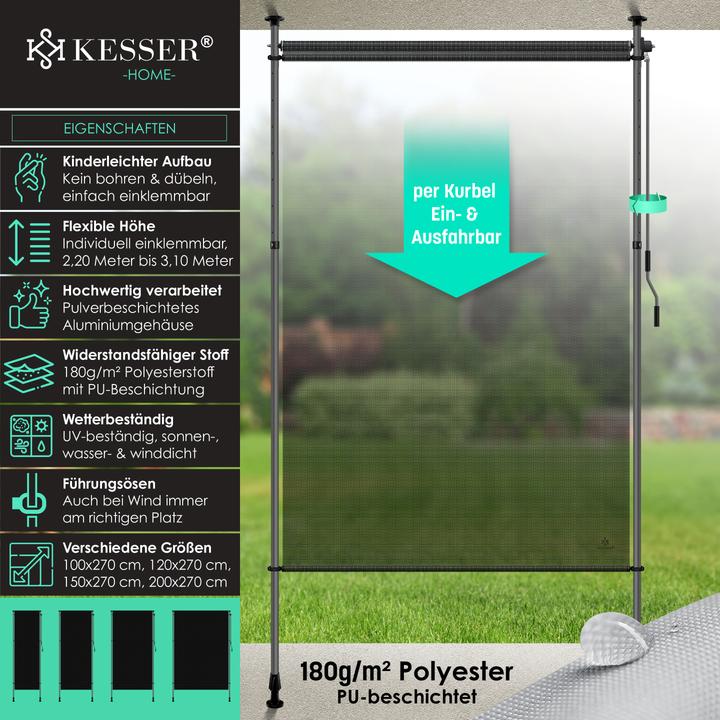 Produktbild Kesser Klemmmarkise (2 m)