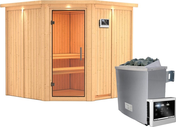 Produktbild Karibu Jarin mit Dachkranz (9 KW externe Steuerung)
