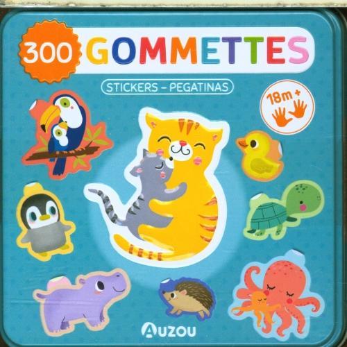 Auzou France 300 gommettes : les bébé animaux (Francese, Wilmink Inga, 2025)