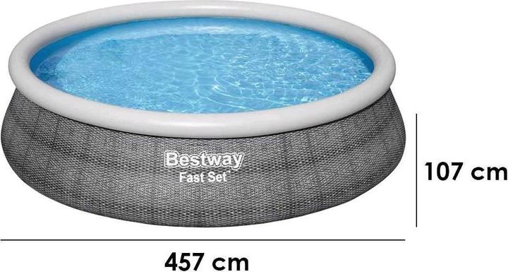 Produktbild Bestway Fast Set (457 x 107 cm)