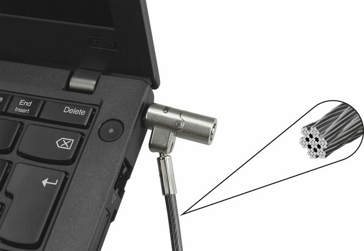 Image du produit Dicota Sec.Cable Nano Lock Ultra Slim masterk.2. slot