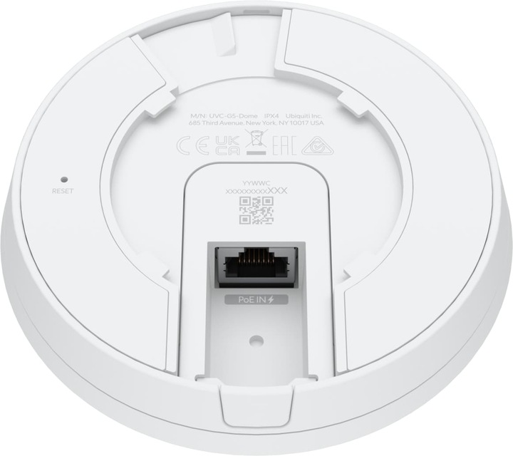 Productafbeelding Ubiquiti IP Cam UniFi plafondcamera UVC-G5-Dome (2688 x 1512 Pixels)