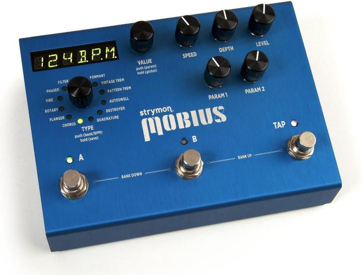 Produktbild Strymon Mobius modulaatiopedaali (Gitarre)