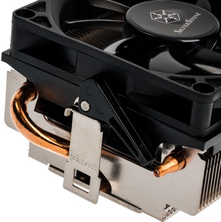 Produktbild Silverstone SST-KR01 - Kryton processor cooler, low profile - 80 mm (54 mm)