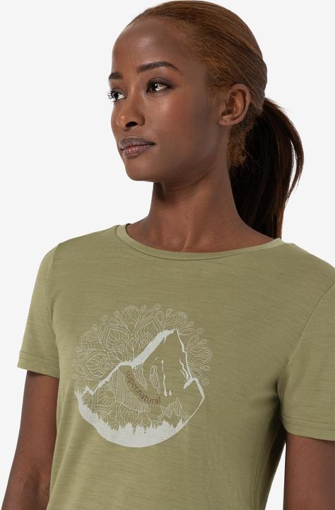 Actual product image Super Natural Women's Mountain Mandala Tree Tee (XL)