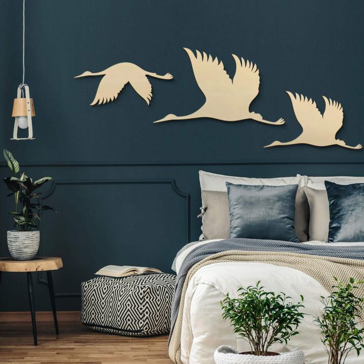 Produktbild Trenddeko Kraniche - Vogelschwarm 01