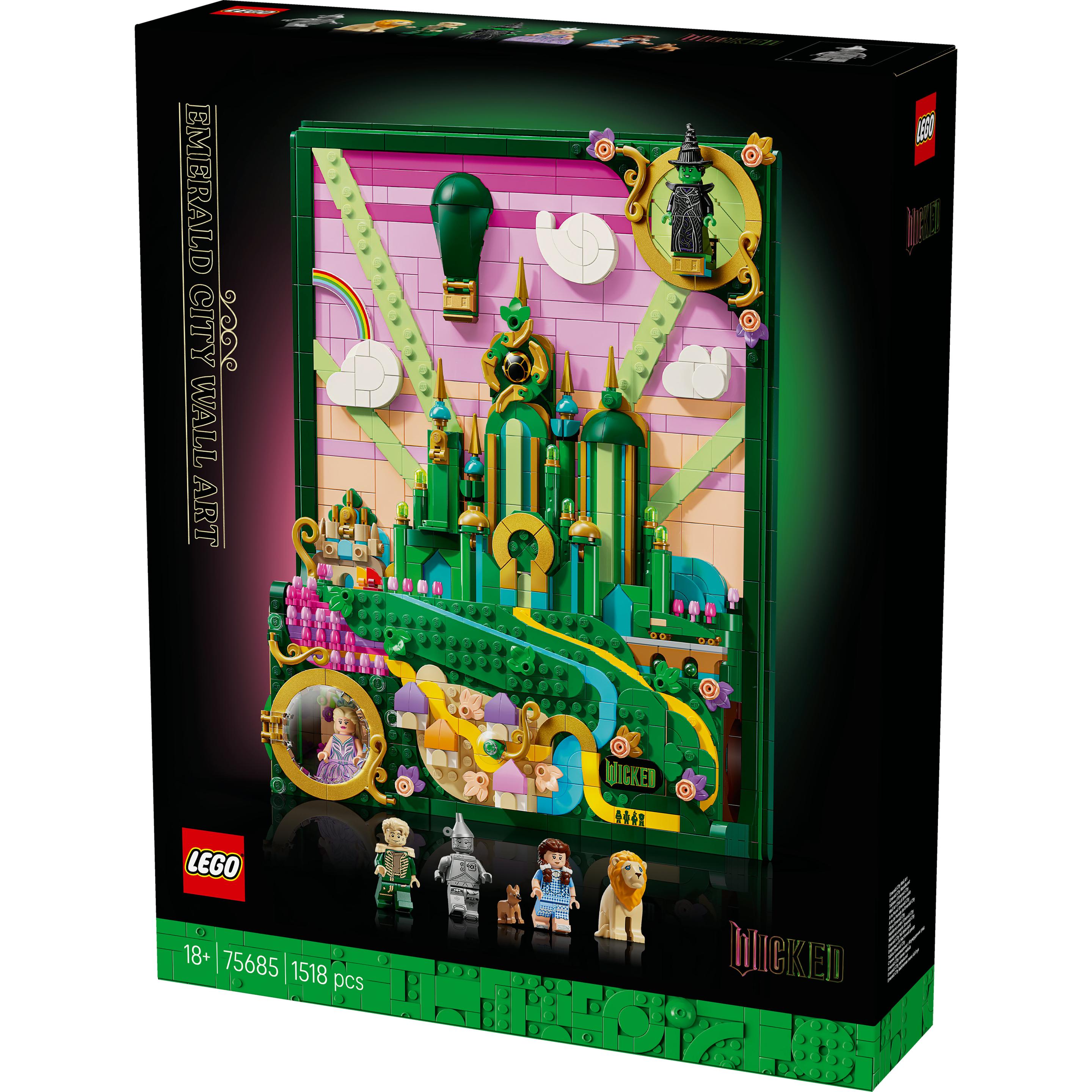 LEGO Emerald City Wandkunst (75685, LEGO Wicked) (75685)