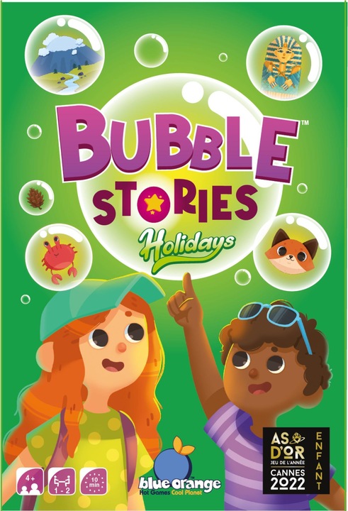 Swissgames-Spiele BUBBLE STORIES N°2 (FR-DE-IT-EN-NL-SP-PL-RU) (Italian, Russian, English, Polish, German, Spanish, French, Dutch)