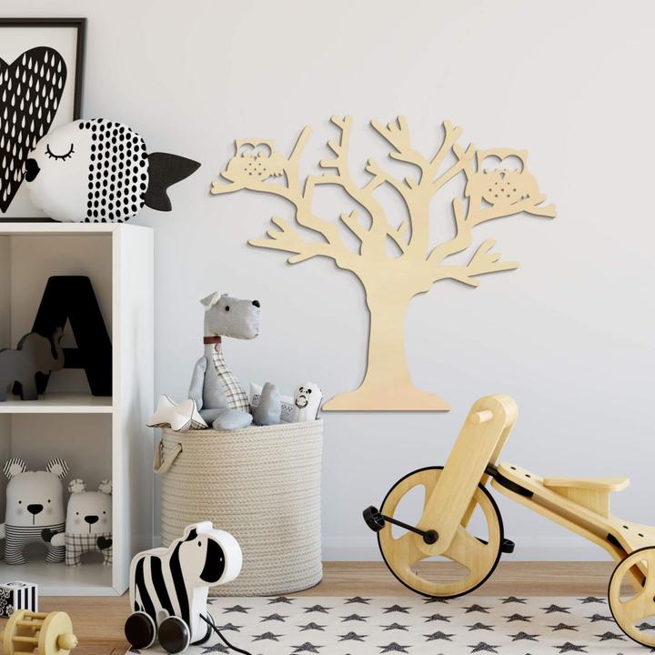 Produktbild Trenddeko Baum mit Eulen