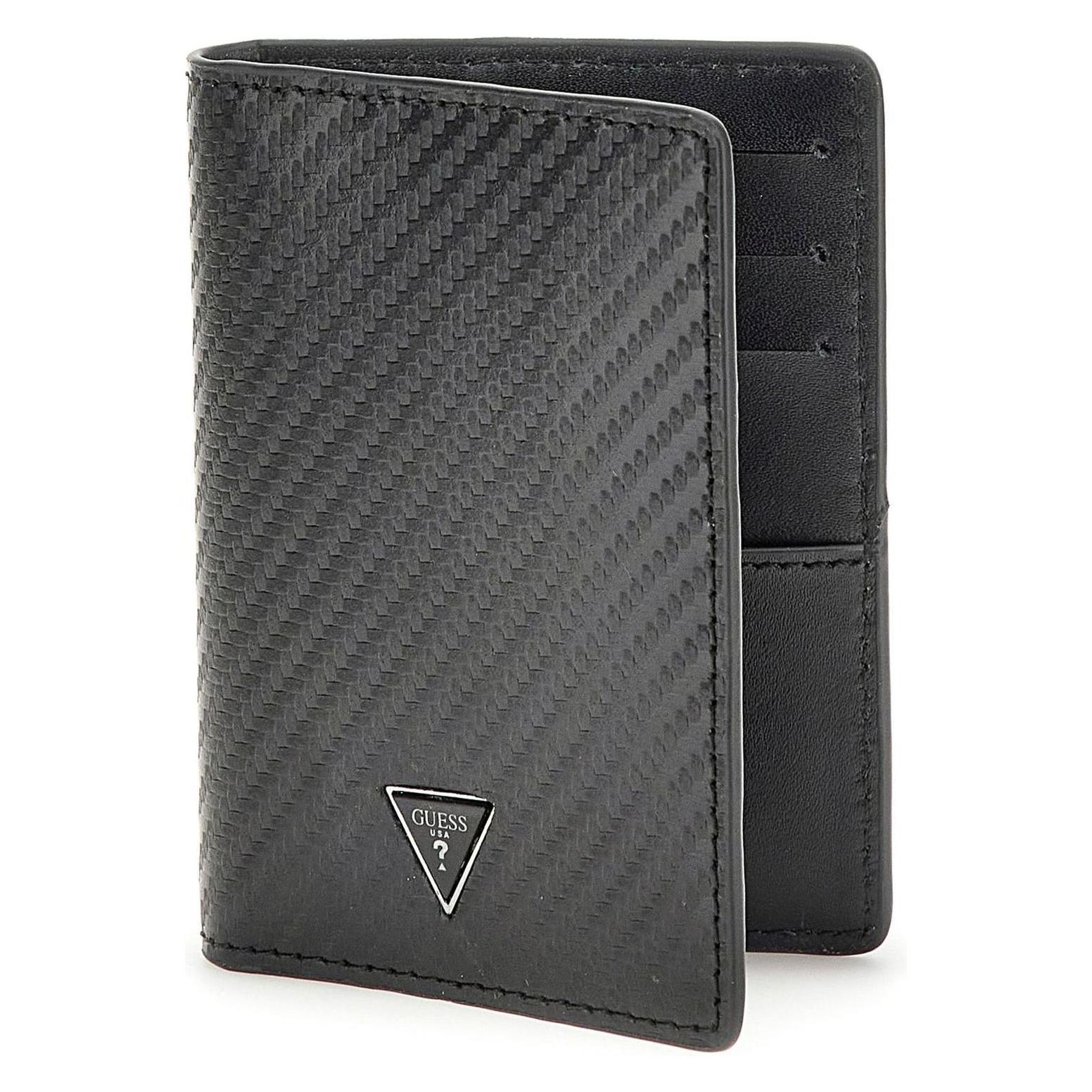 Guess, Herren, Portemonnaie, Mito Card Holder, Schwarz