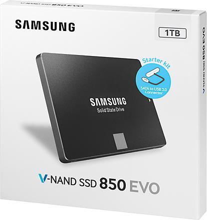 Actual product image Samsung 850 EVO Basic (1000 GB, 2.5")