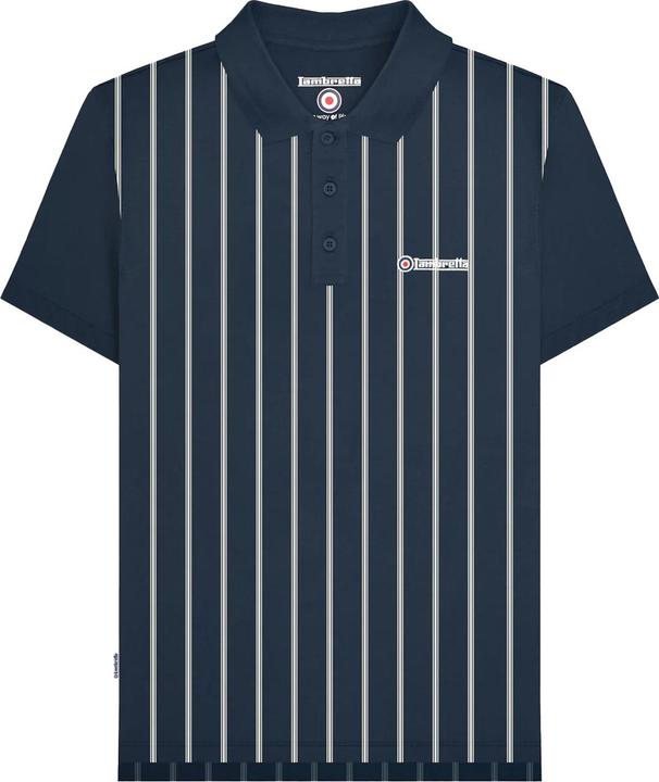Navy blue/white