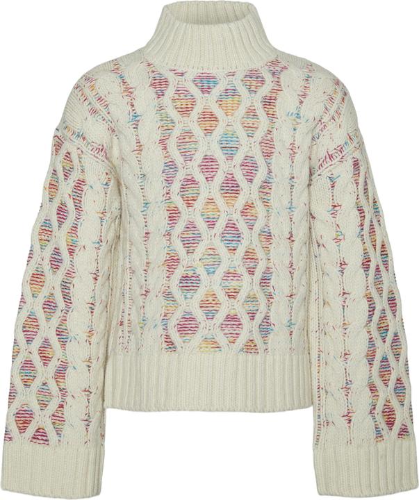 Produktbild Vero Moda VMDANERYS LS HIGHNECK PULLOVER GIRL Strickpullover (116)