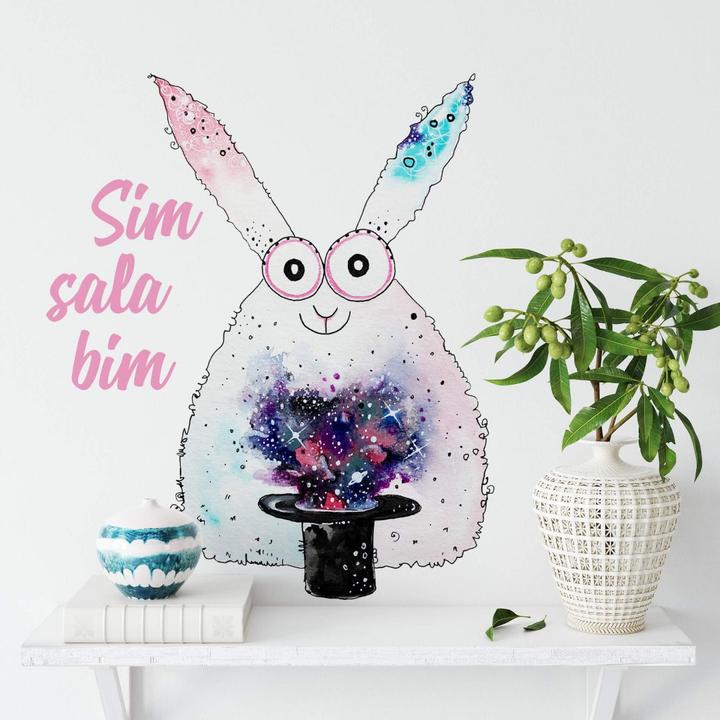 Produktbild Trenddeko Magisches Kaninchen (53 x 70 cm)
