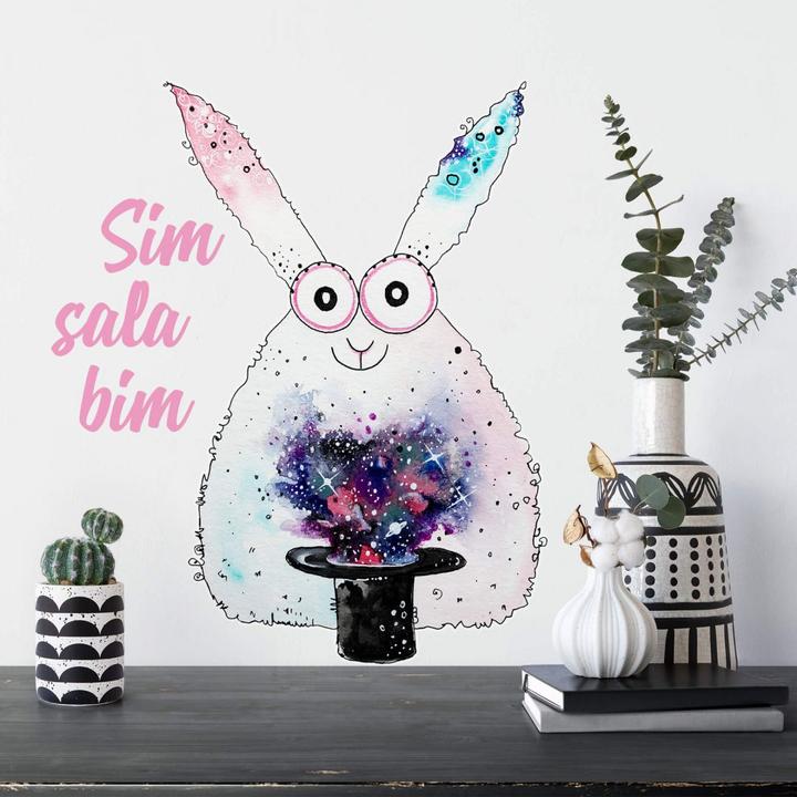Produktbild Trenddeko Magisches Kaninchen (53 x 70 cm)