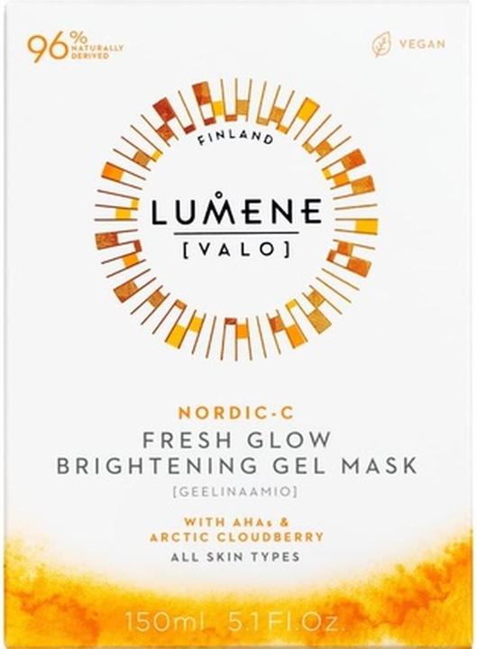 Actual product image Lumene Nordic-C (Valo) Fresh Glow Brightening Gel Mask 150 ml (150 ml)