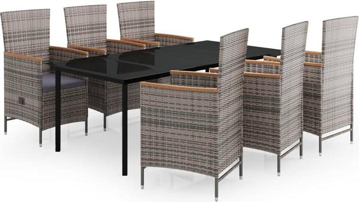 Produktbild vidaXL Garten Essgruppe (200 x 100 x 74 cm)