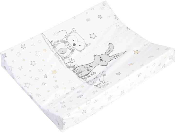 Image du produit Julius Zöllner Coussin à langer avec cale lapin et hibou 50 x 65 cm (50 x 65 cm)