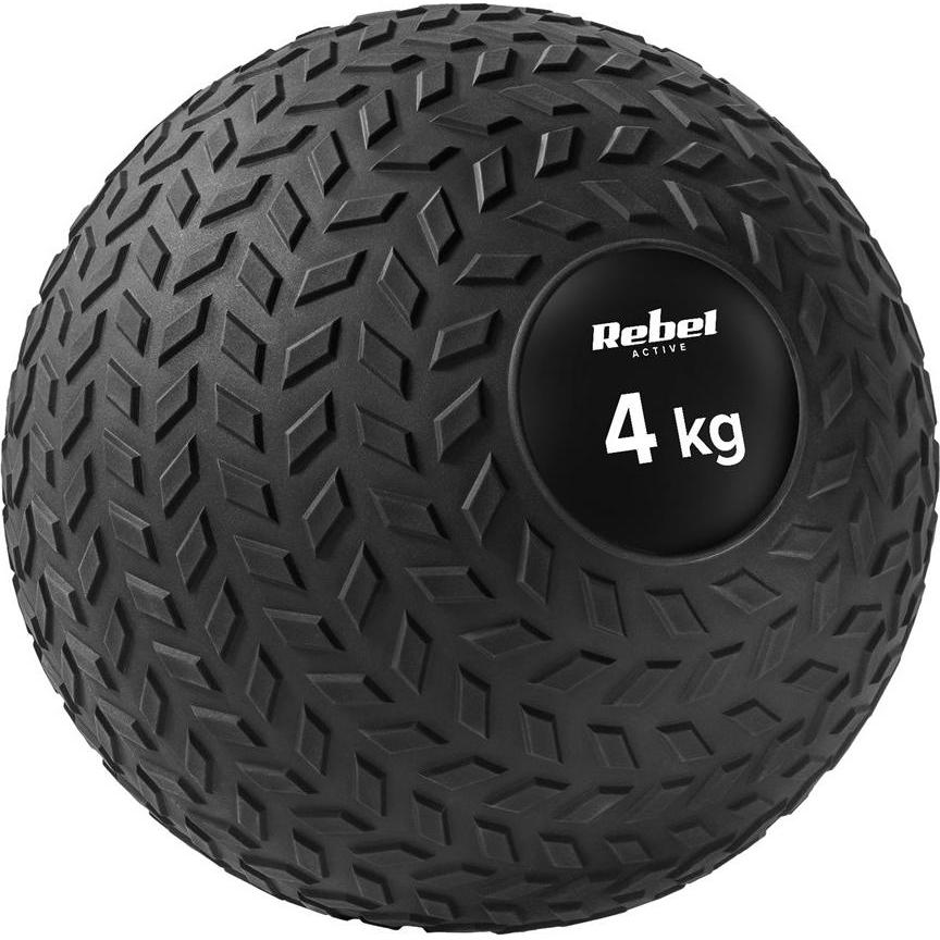Rebel Kleiner Rehabilitations-Medizinball Slam Ball 23cm 4kg ACTIVE (RBA-3108-4)