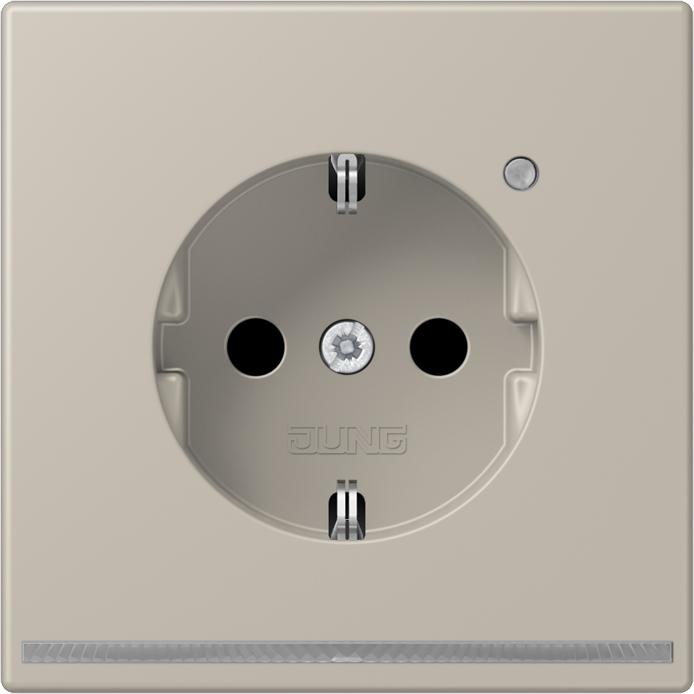 JUNG, Steckdose, SCHUKO-Steckdose 16A 250V ES 1520-O LNW